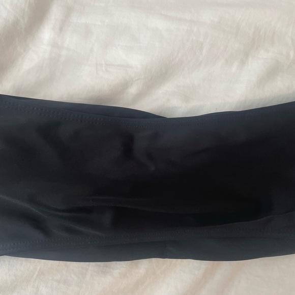 ⚡️SHEIN Bandeau High Waist Swimsuit Set Strapless Bikini Top Cheeky Bottoms | M - Picture 4 of 9